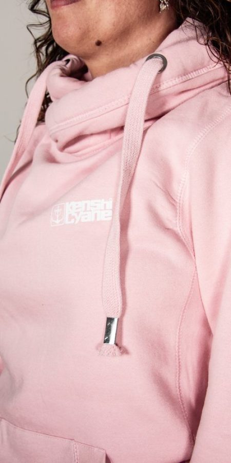 Kenshi Crossneck Hoody - Cutey Pie Pink